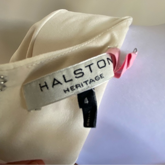 Halston Heritage size 4 Ivory Wedding Dress - Picture 13 of 13